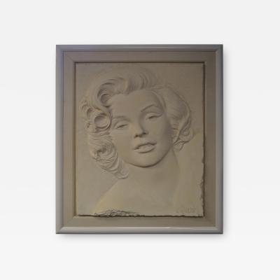 Bill Mack Bas Relief of Marilyn Monroe by Bill Mack
