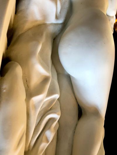 Bill Mack Tranquility Sculpture Bronze with White Patina