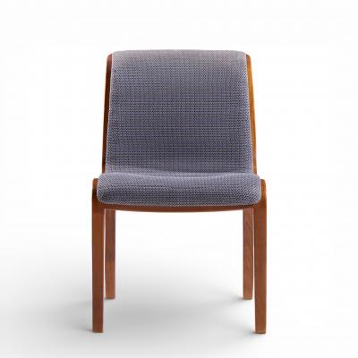 Bill Stephens Bill Stephens for Knoll Mid Century Bentwood Dining Chairs Set of 8