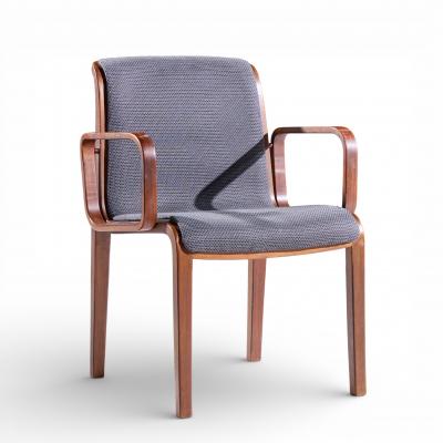 Bill Stephens Bill Stephens for Knoll Mid Century Bentwood Dining Chairs Set of 8