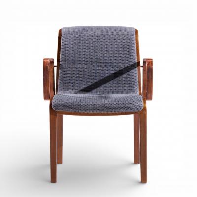 Bill Stephens Bill Stephens for Knoll Mid Century Bentwood Dining Chairs Set of 8