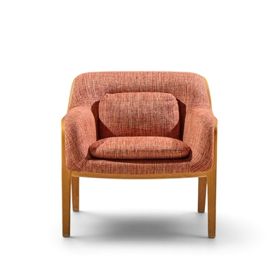 Bill Stephens Bill Stephens for Knoll Model 1315 Mid Century Bentwood Lounge Chairs Pair