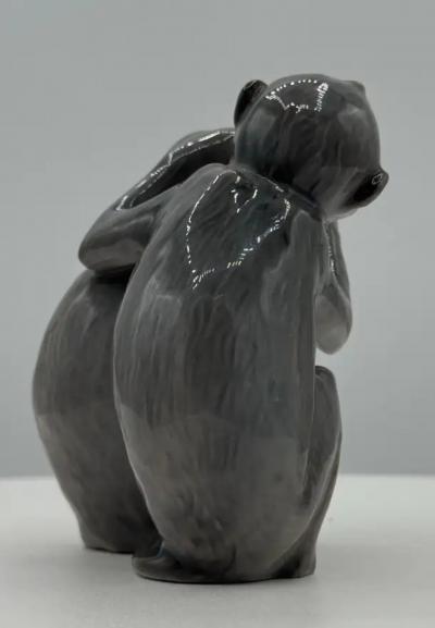 Bing Grondahl porcelain Monkey Figurines