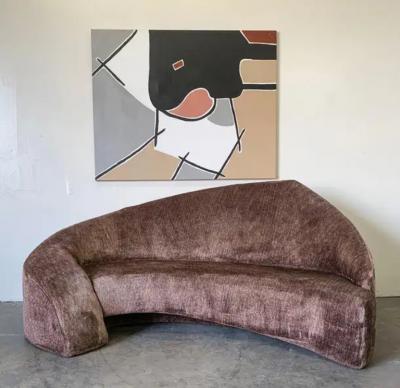 Biomorphic Postmodern Sofa in the Style of Vladimir Kagan