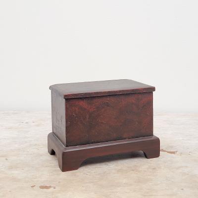 Birch Painted Small Storage Box