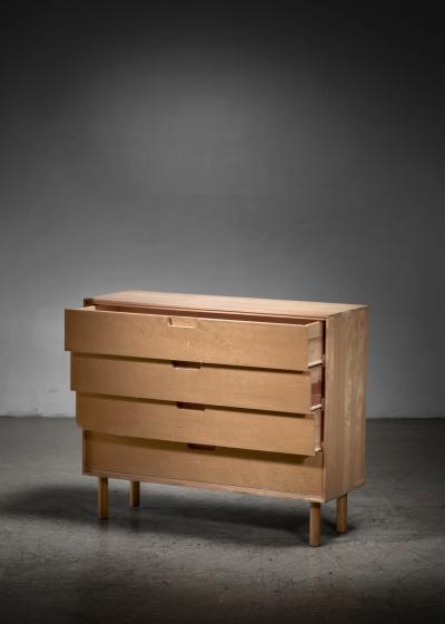 Birch chest of drawers