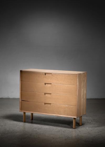 Birch chest of drawers