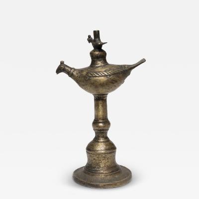 Bird Form Oil Lamp