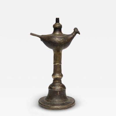 Bird Form Oil Lamp