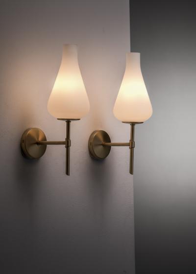 Birger Dahl Pair of Birger Dahl wall lamps