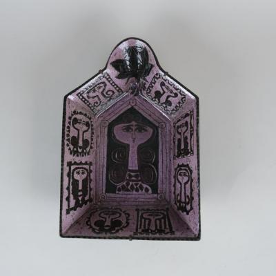 Birger Kaipiainen Large Birger Kaipiainen Faience Wall Relief 9 Women a Rose R rstrand 1950s