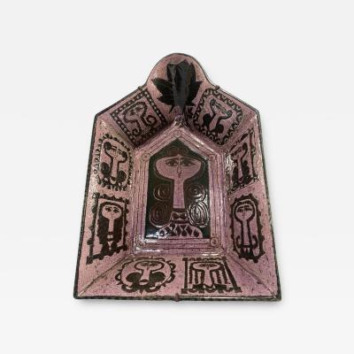 Birger Kaipiainen Large Birger Kaipiainen Faience Wall Relief 9 Women a Rose R rstrand 1950s