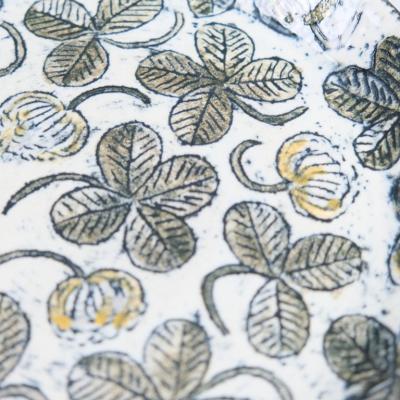 Birger Kaipiainen Unique Birger Kaipiainen Lucky Dish Four Leaf Clover Arabia 1970s