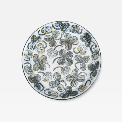 Birger Kaipiainen Unique Birger Kaipiainen Lucky Dish Four Leaf Clover Arabia 1970s