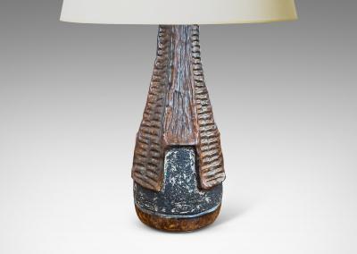 Birger str m Brutalist Style Table Lamp by Birger str m