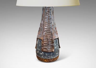 Birger str m Brutalist Style Table Lamp by Birger str m