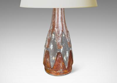 Birger str m Brutalist Table Lamp by Birger str m