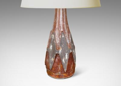 Birger str m Brutalist Table Lamp by Birger str m
