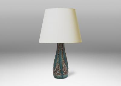 Birger str m Sculptural Brutalist Table Lamp by Birger str m