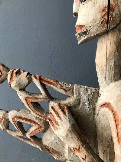 Bis Pole of Asmat People