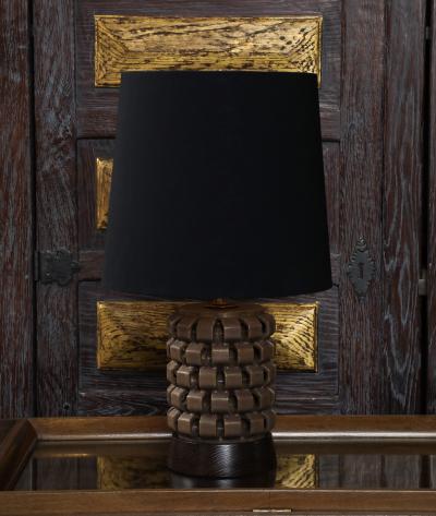 Bittersweet Glazed Mini Hex Lamp