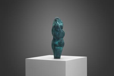 Bj rn Selder Patinated Bronze Sculpture Sweden 1970s