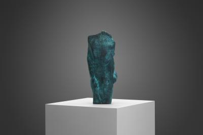 Bj rn Selder Patinated Bronze Sculpture Sweden 1970s