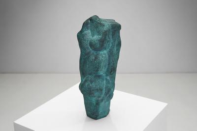 Bj rn Selder Patinated Bronze Sculpture Sweden 1970s