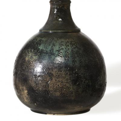 Bj rn Wiinblad Table lamp with impressed texture by Bj rn Wiinblad