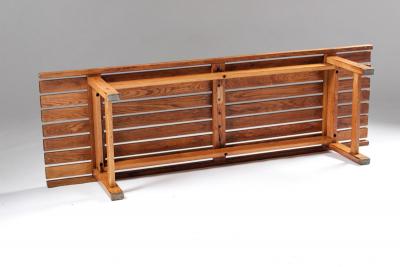 Bj rnums M belfabriker Swedish Bench or Side Table in Oak by Hugo Svensson