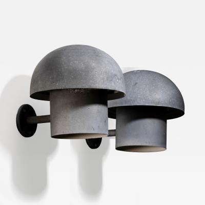 Bjarne Bech Pair of Bjarne Bech wall lamps for Louis Poulsen