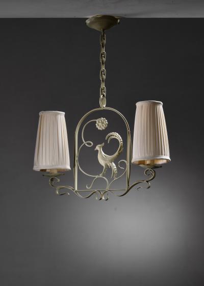 Bjerk s Armatur Art Deco chandelier