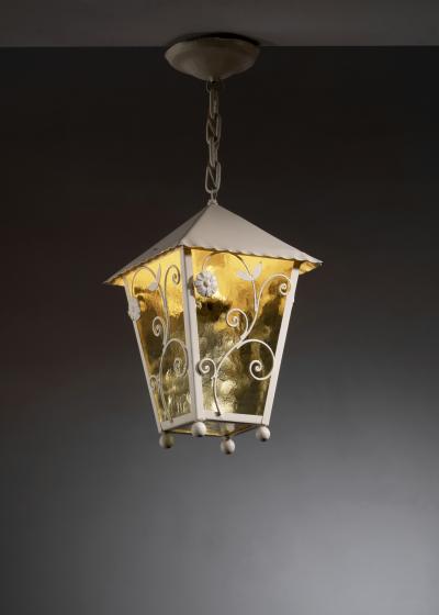 Bjerk s Armatur Art Deco lantern lamp