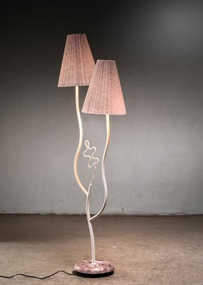 Bjerk s Armatur Bjerkas metal floor lamp