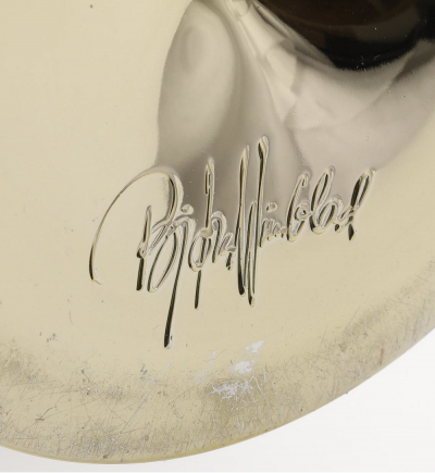 Bjorn Wiinblad Bj rn Wiinblad A set of three Hurricane in polished nickel by BJ RN WIINBLAD