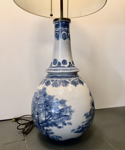 Bjorn Wiinblad Bj rn Wiinblad Large size uniques table lamp by Bjorn Wiinblad