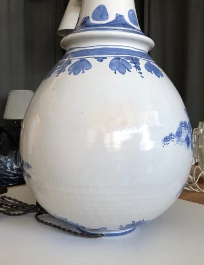 Bjorn Wiinblad Bj rn Wiinblad Large size uniques table lamp by Bjorn Wiinblad