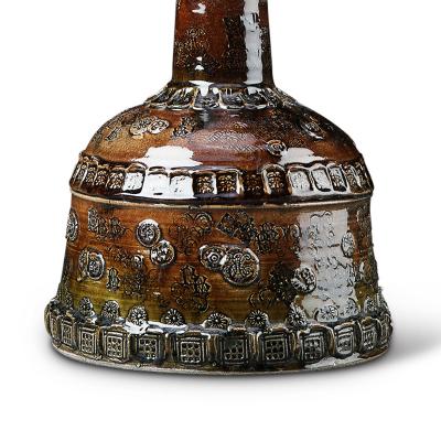 Bjorn Wiinblad Bj rn Wiinblad Tall Table Lamp with Rich Ornamentation by Bj rn Wiinblad