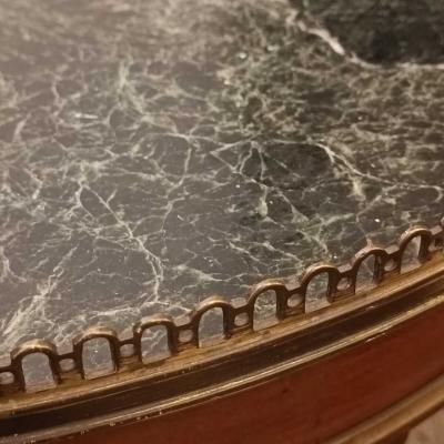 Black Bouillotte Style Table