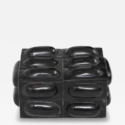 Black Buffalo Horn Box