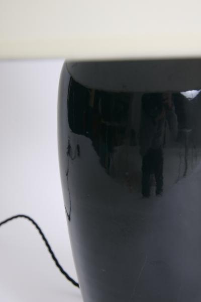 Black Ceramic Table Lamp