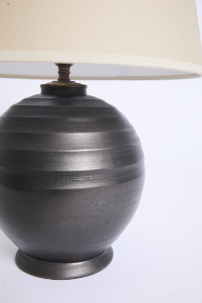Black Ceramic Table Lamp