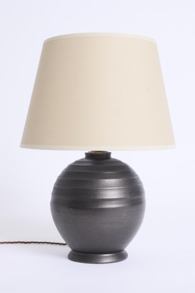 Black Ceramic Table Lamp