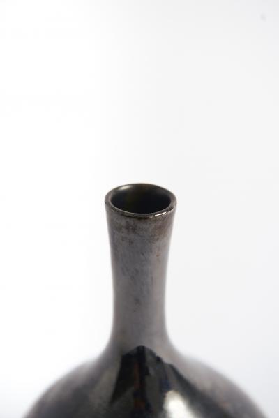 Black Ceramic Vase