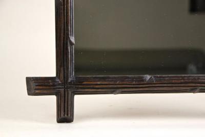 Black Forest Wall Mirror Hand Carved Austria circa 1880