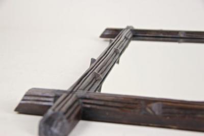 Black Forest Wall Mirror Hand Carved Austria circa 1880