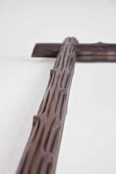 Black Forest Wall Mirror Hand Carved Austria circa 1900