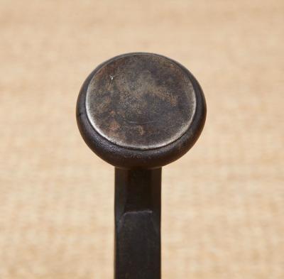 Black Heart Andirons