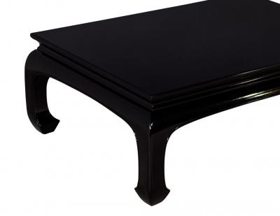 Black High Gloss Polished Coffee Table
