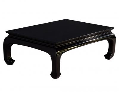 Black High Gloss Polished Coffee Table
